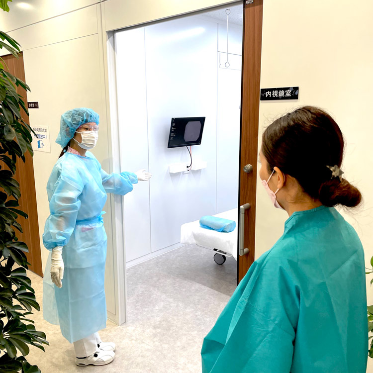検査室にご案内イメージ画像
