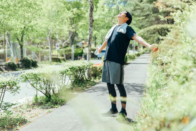 運動習慣をもつのイメージ画像